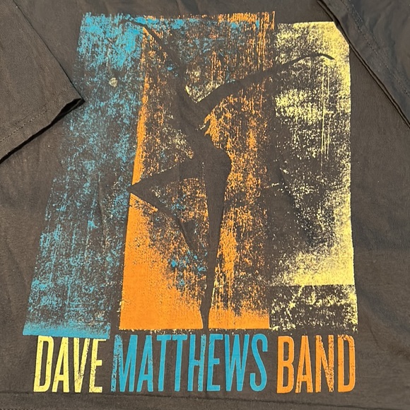 Dave Matthews Band XL Dark gray concert T-shirt. Good used condition. - Picture 2 of 4